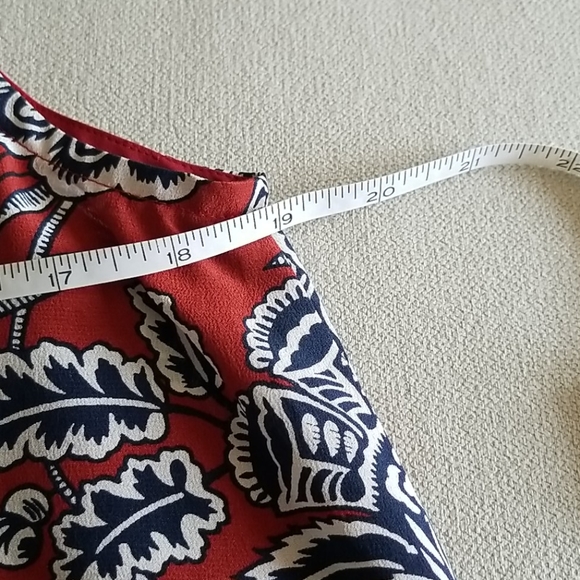 Madewell Silk Bow Tank in Italian Floral - Picture 7 of 8